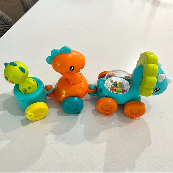 Fisher Price Paradise Pals Dino Choo Choo Trio - Picture 7 of 11